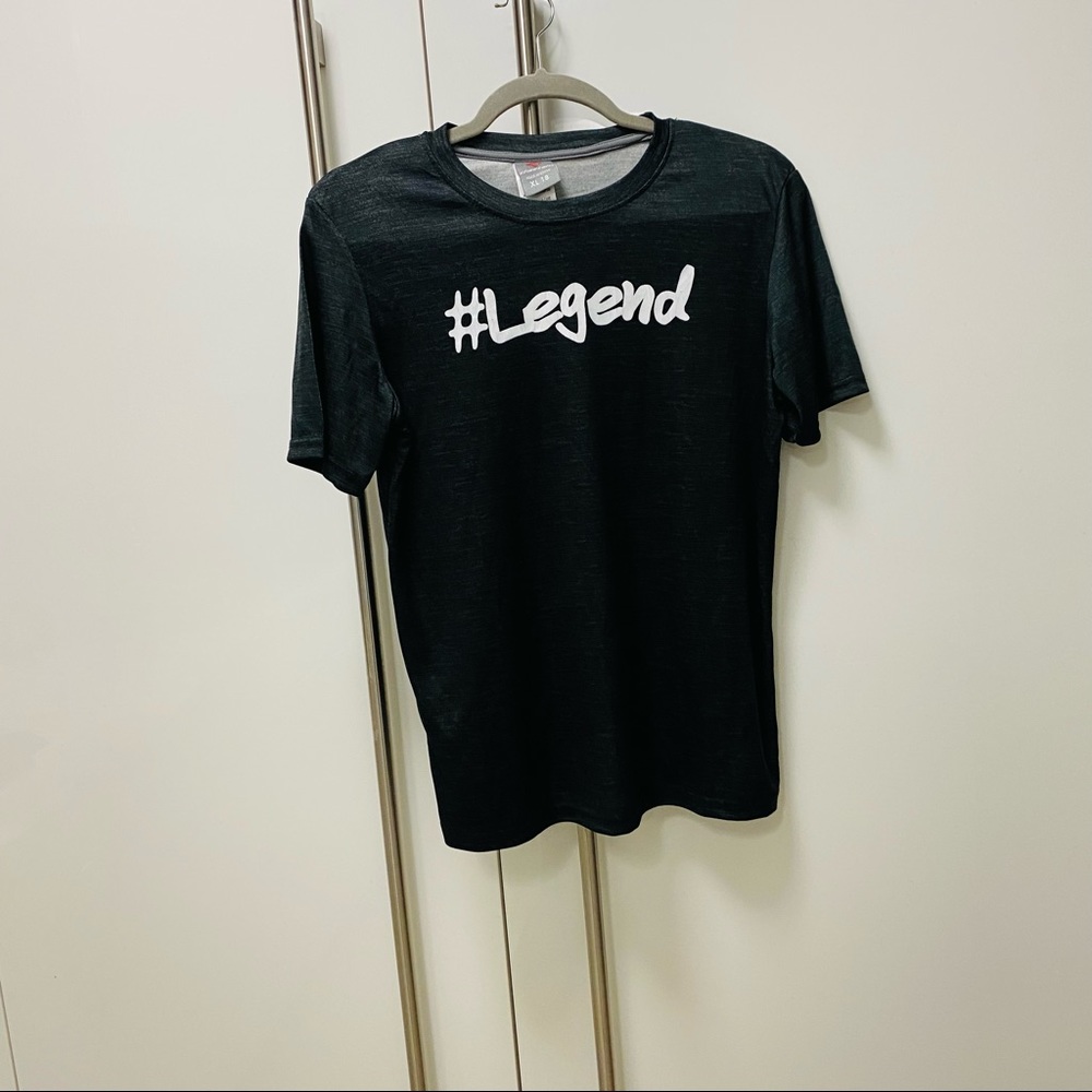 Cheetah Boys T-Shirt Black White Wicking Action #Legend Size XL 18